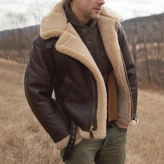 VINTAGE giacca in pelle