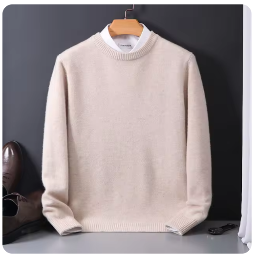 Maglione caldo in cashmere