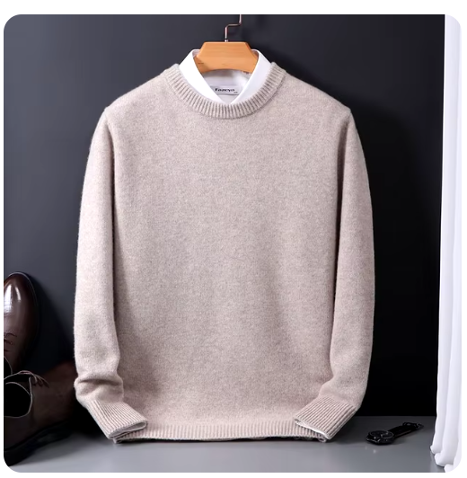 Maglione caldo in cashmere