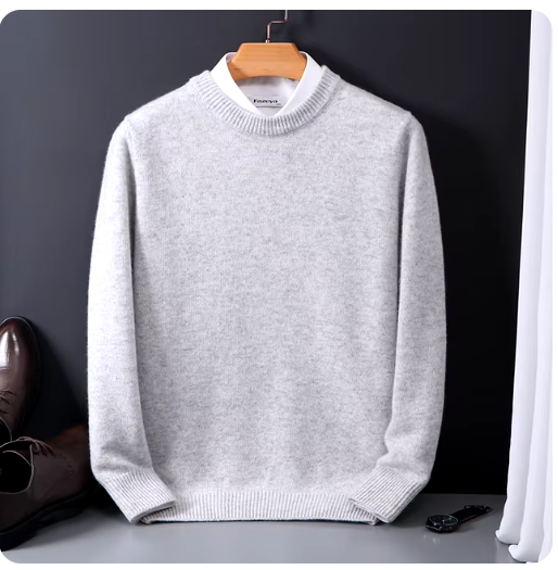 Maglione caldo in cashmere